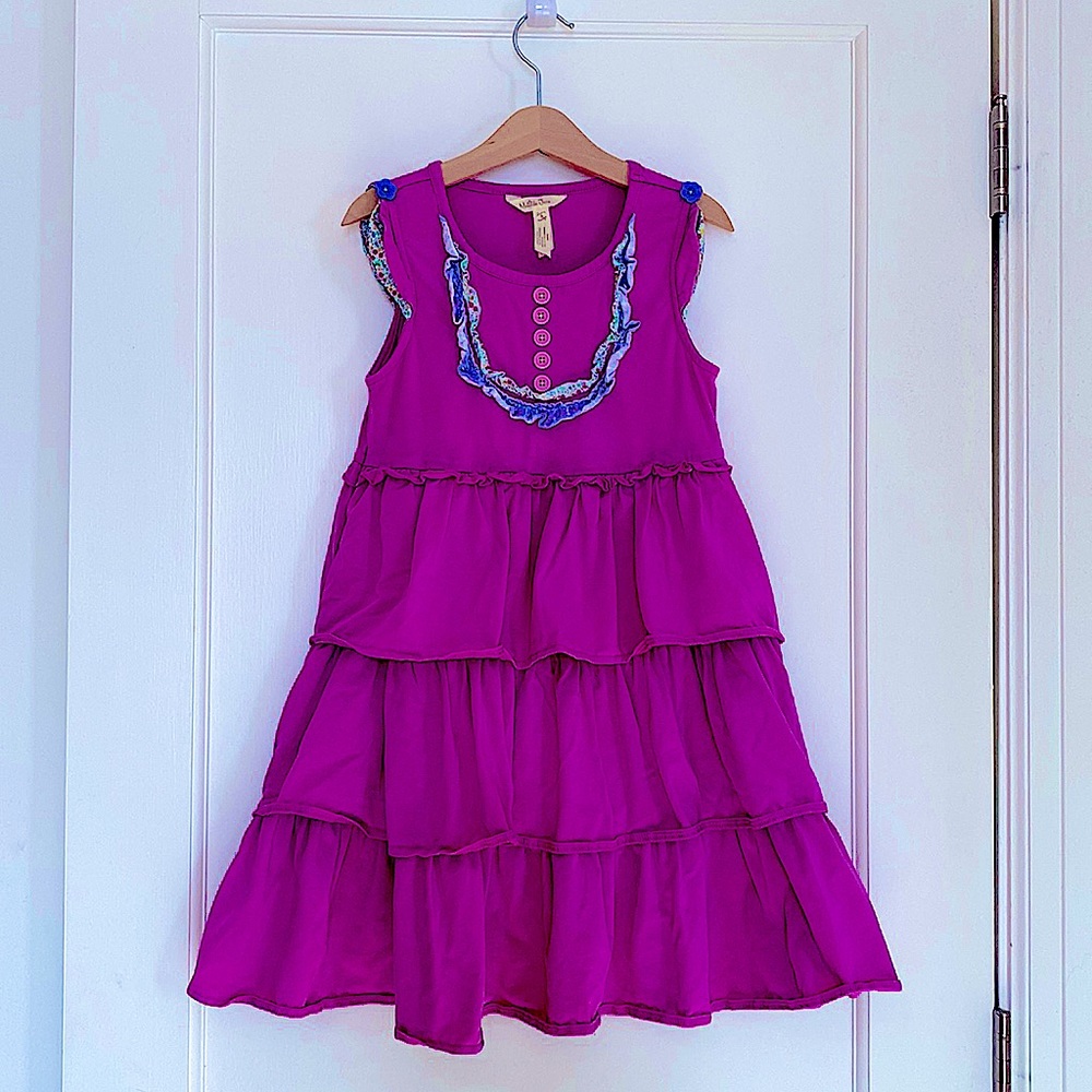 Matilda Jane Purple Ruffle Dress